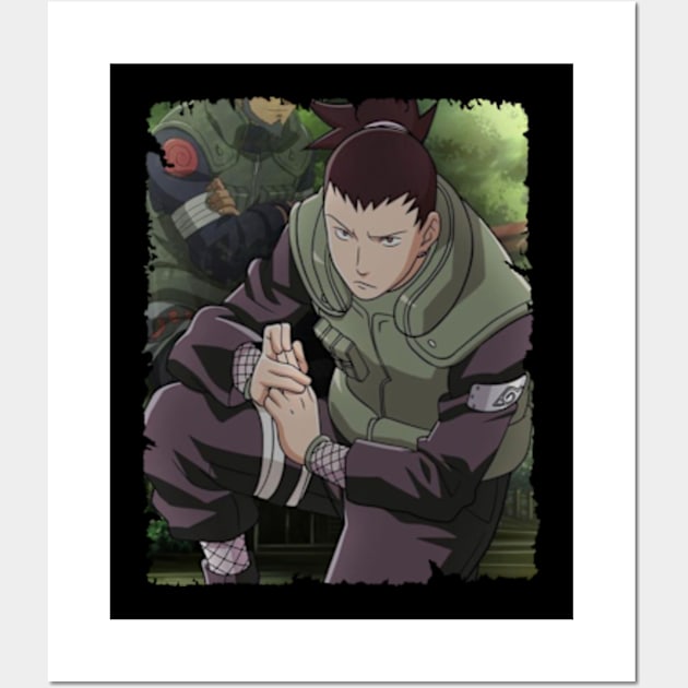 SHIKAMARU NARA MERCH VTG Wall Art by xsmilexstd